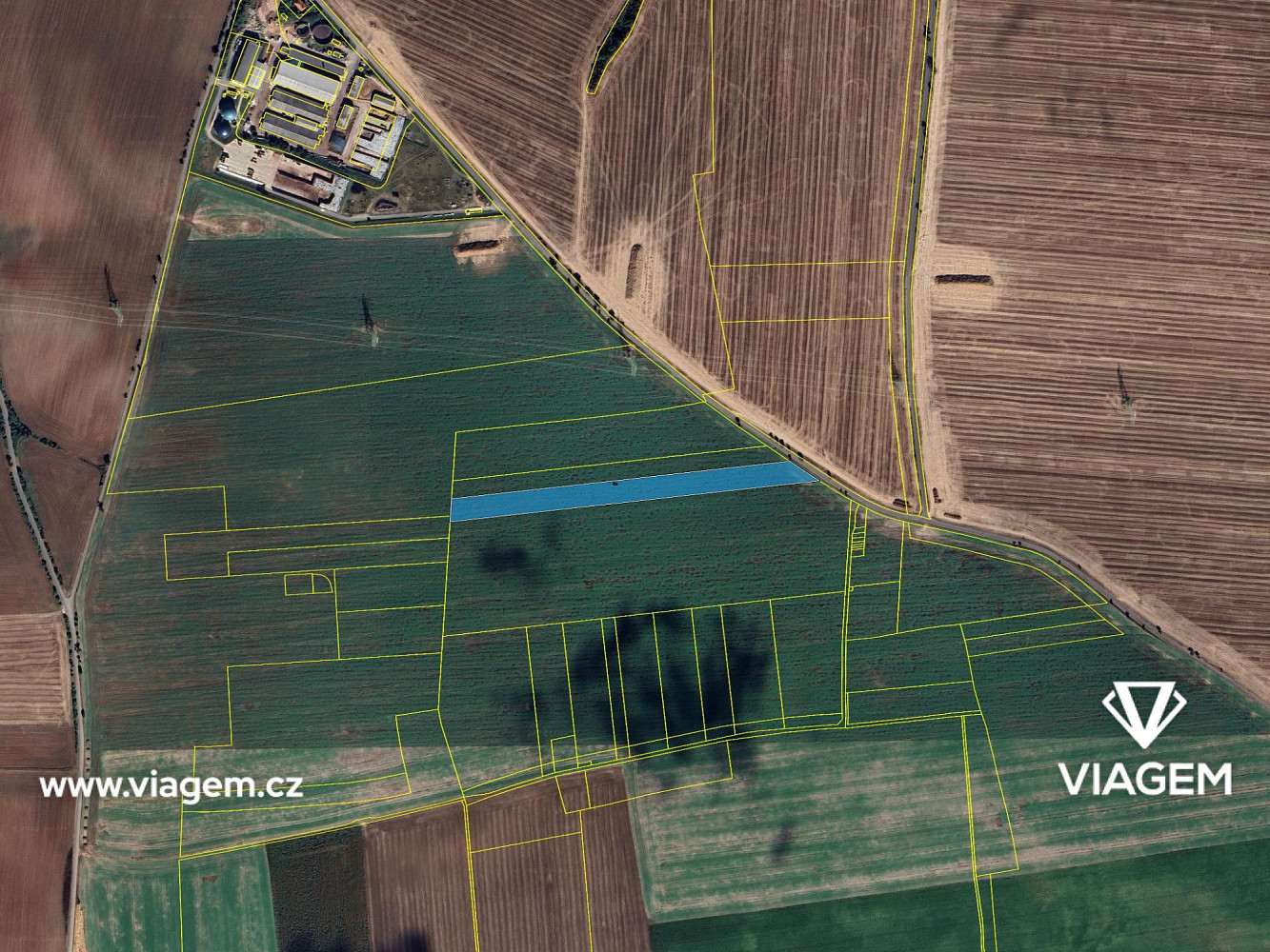 Pole 15 665 m², Podíl 16 % o výměře 2 448 m² – pohled 4