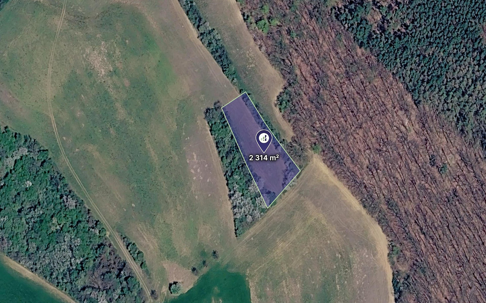 Prodej pole 1 157 m²