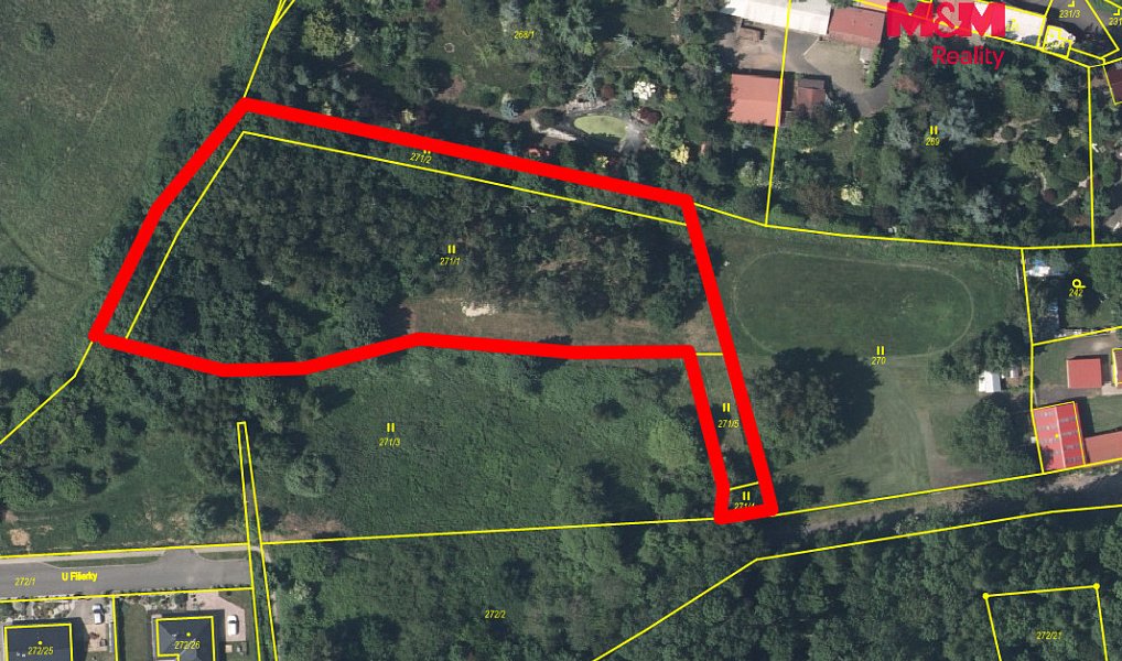 Prodej stavebního pozemku 6 184 m², Dubí – náhled fotky 7