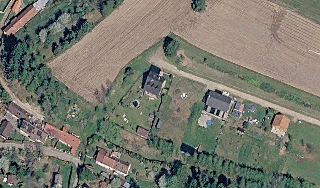 Prodej stavebního pozemku 1 032 m², Olešná – náhled fotky 2