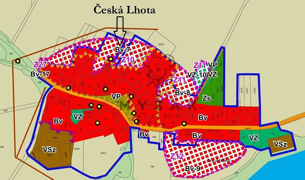 Prodej stavebního pozemku 645 m², Dívčice – náhled fotky 8