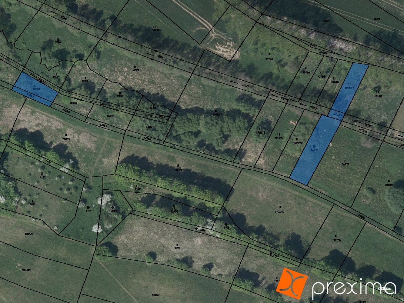 Prodej pozemku 497 m²