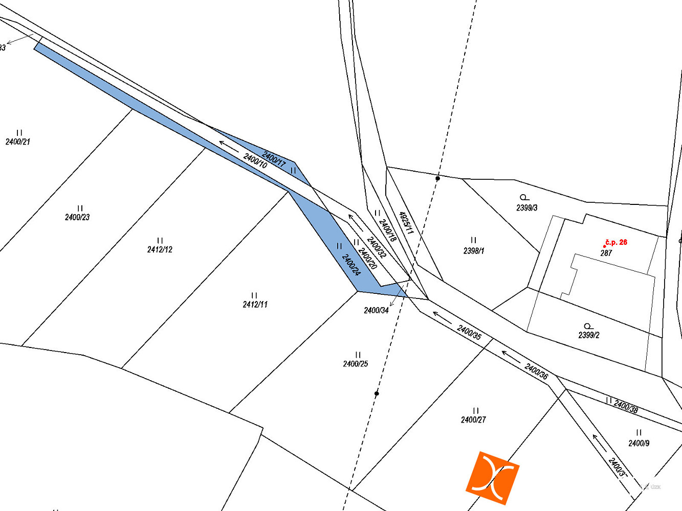 Prodej pozemku 150 m² – fotografie 2