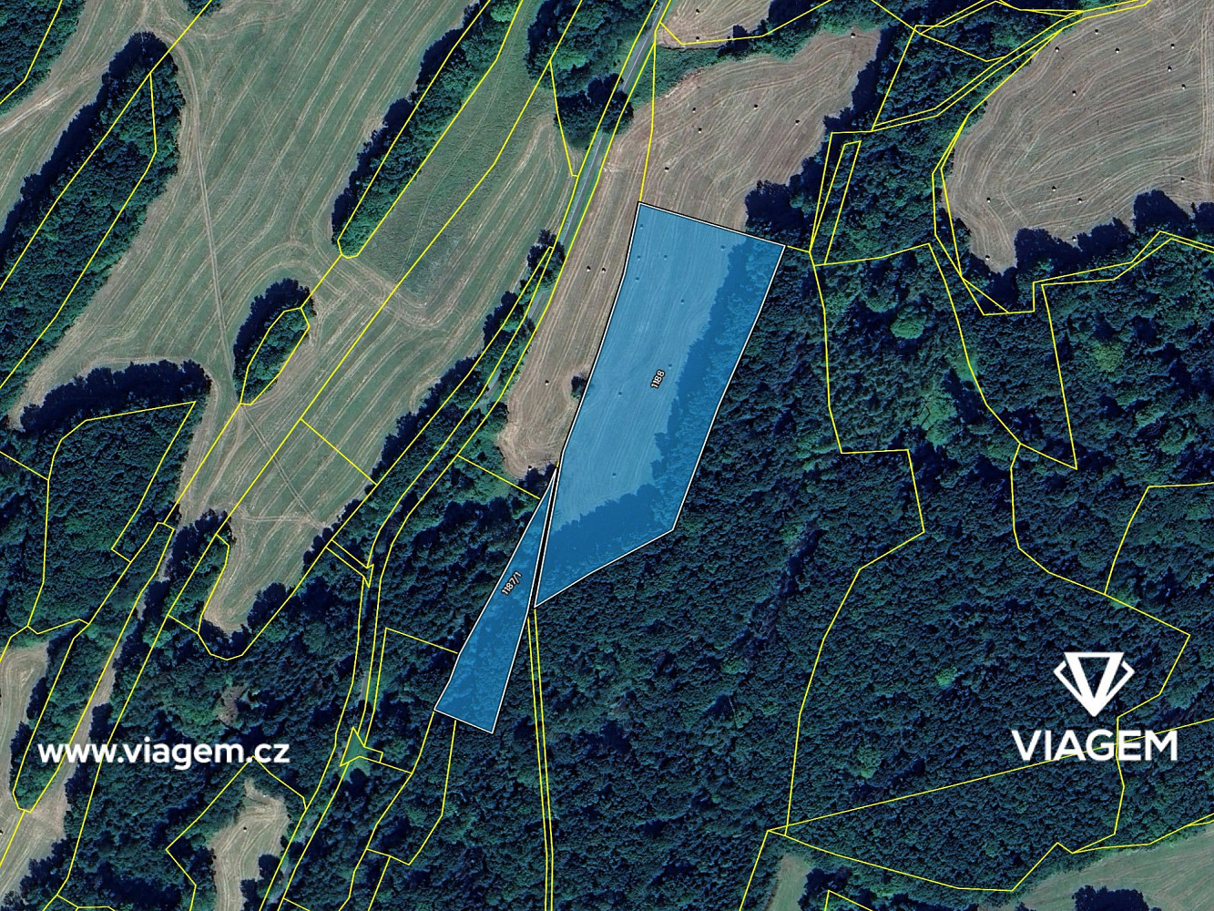 Prodej pole 1 059 m² – fotografie 4