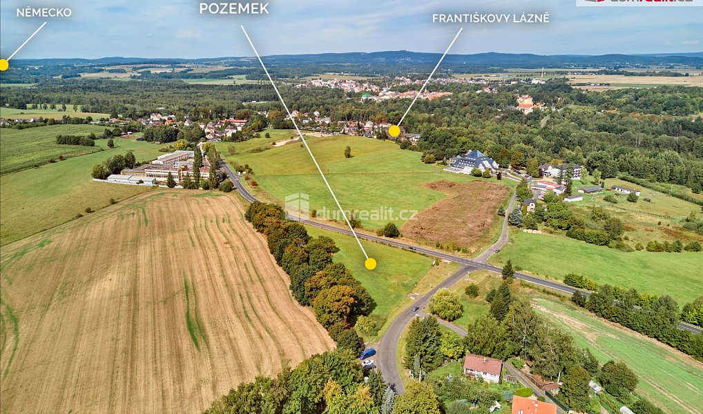 Prodej stavebního pozemku 6 597 m², Františkovy Lázně – náhled fotky 5