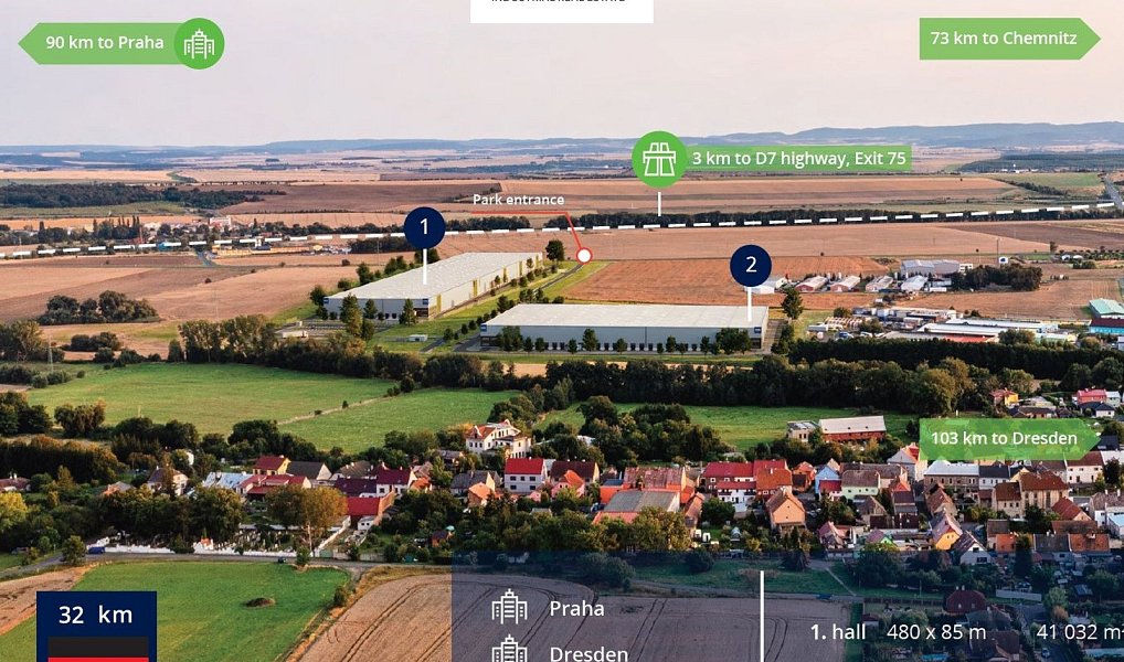 Pronájem skladovacích prostor 20 000 m², Údlice – náhled fotky 7