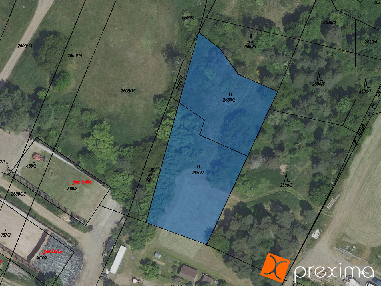 Prodej pozemku 3 192 m²
