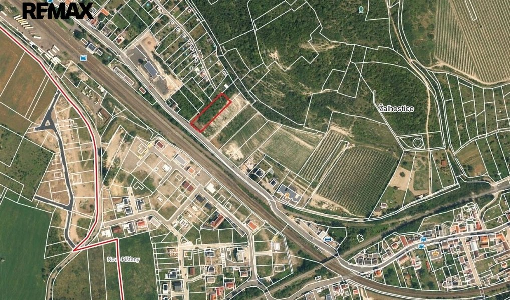 Prodej stavebního pozemku 1 850 m², Žalhostice – náhled fotky 6