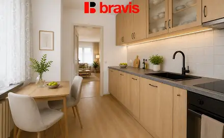 Prodej bytu 3+1 74 m², Studená, Brno - Lesná
