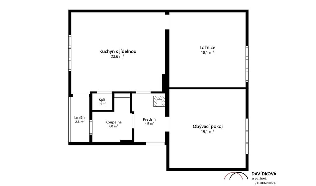 Prodej bytu 2+1 72 m², Velešín – náhled fotky 23