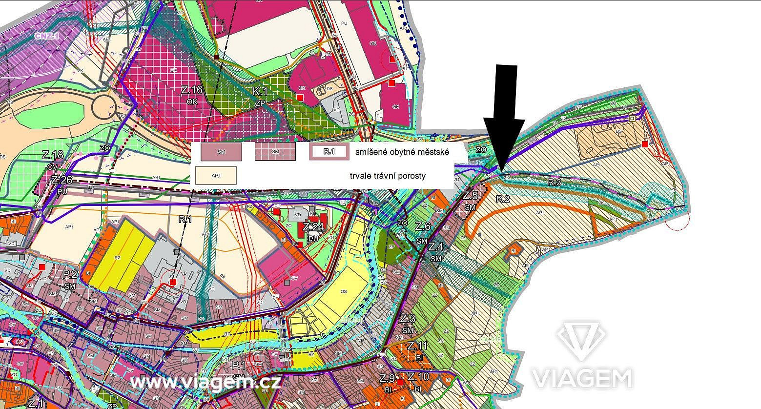 Prodej stavebního pozemku 66 823 m² – fotografie 2