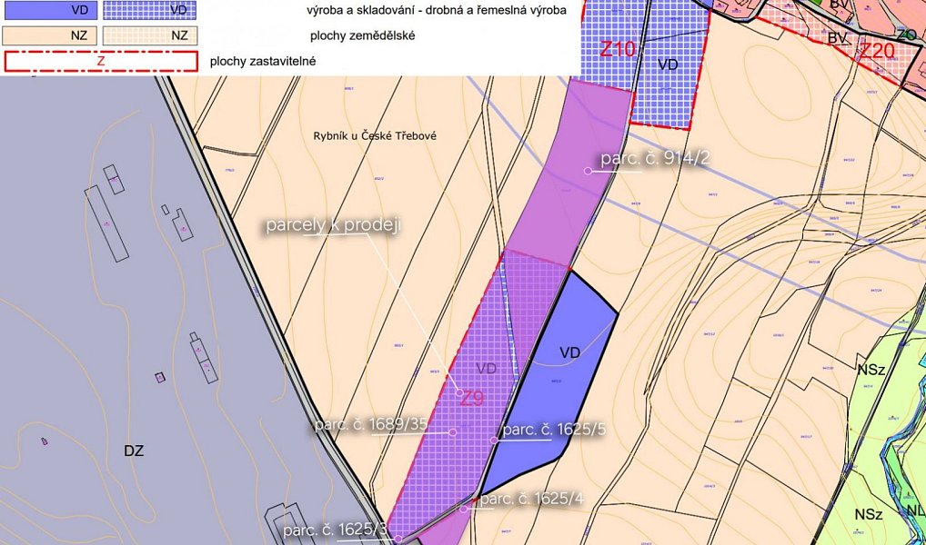 Prodej komerčního pozemku 10 974 m², Rybník – náhled fotky 4