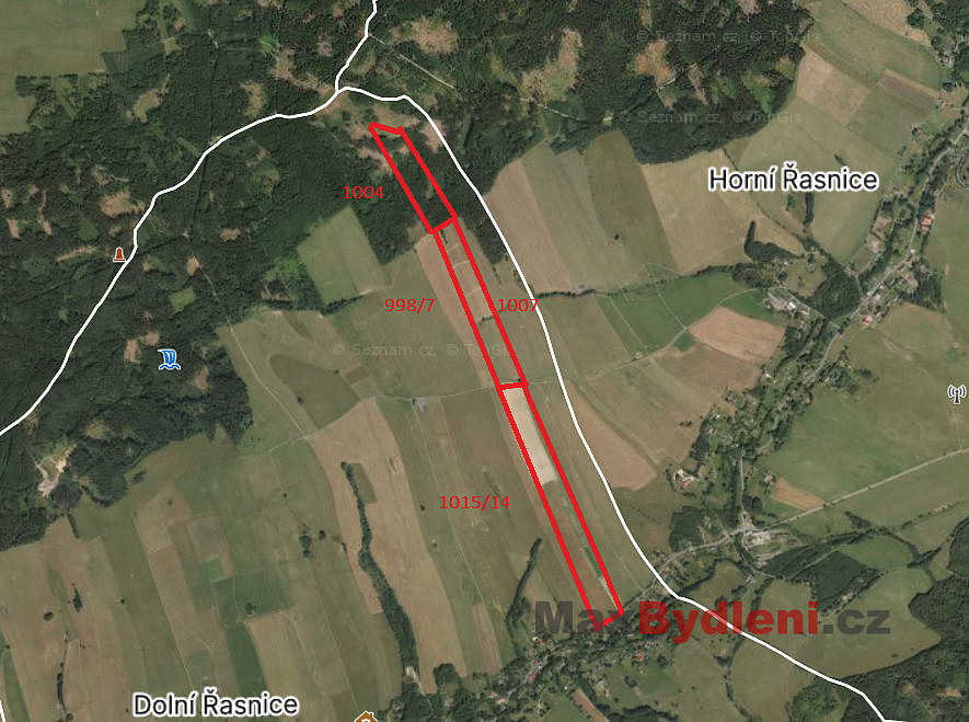 Prodej pole 284 223 m²