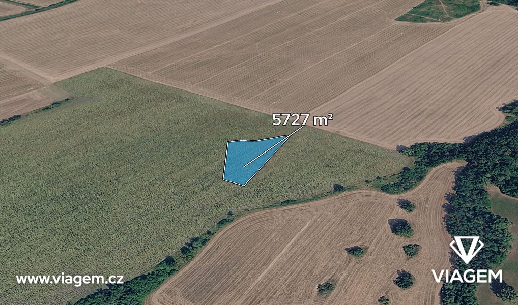 Prodej pole 954 m², Mikulčice – fotka 1 z 5
