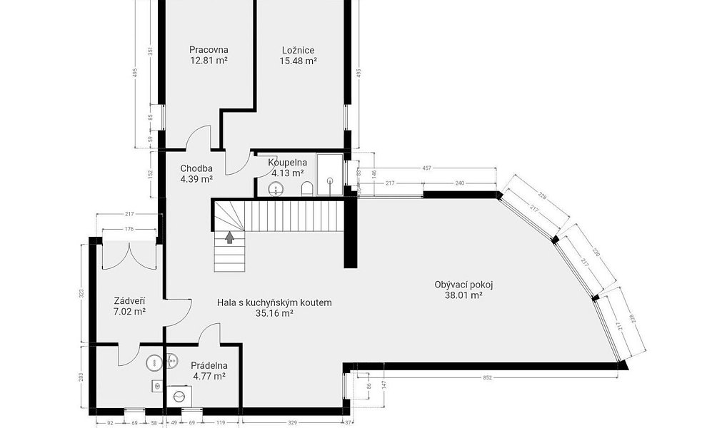 Prodej domu 170 m² s pozemkem 1 873 m², Štěchovice – náhled fotky 36