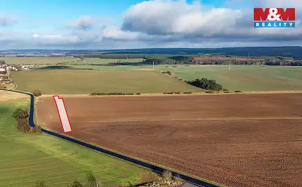 Prodej pole 6 013 m², Ledce, okres Plzeň-sever