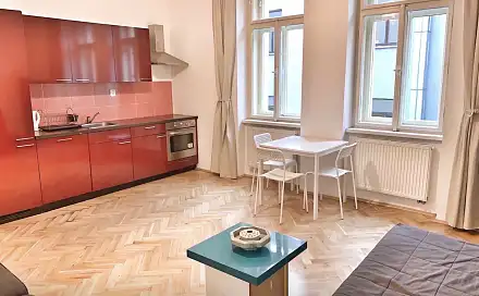 Pronájem bytu 2+kk 45 m², Grafická, Praha 5 - Smíchov