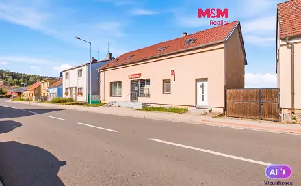 Prodej domu 280 m² s pozemkem 626 m², Čsl. armády, Lužná, okres Rakovník