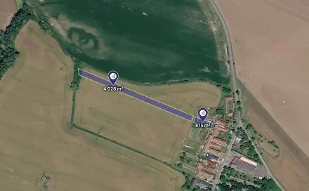 Prodej pole 580 m², Slepotice, okres Pardubice