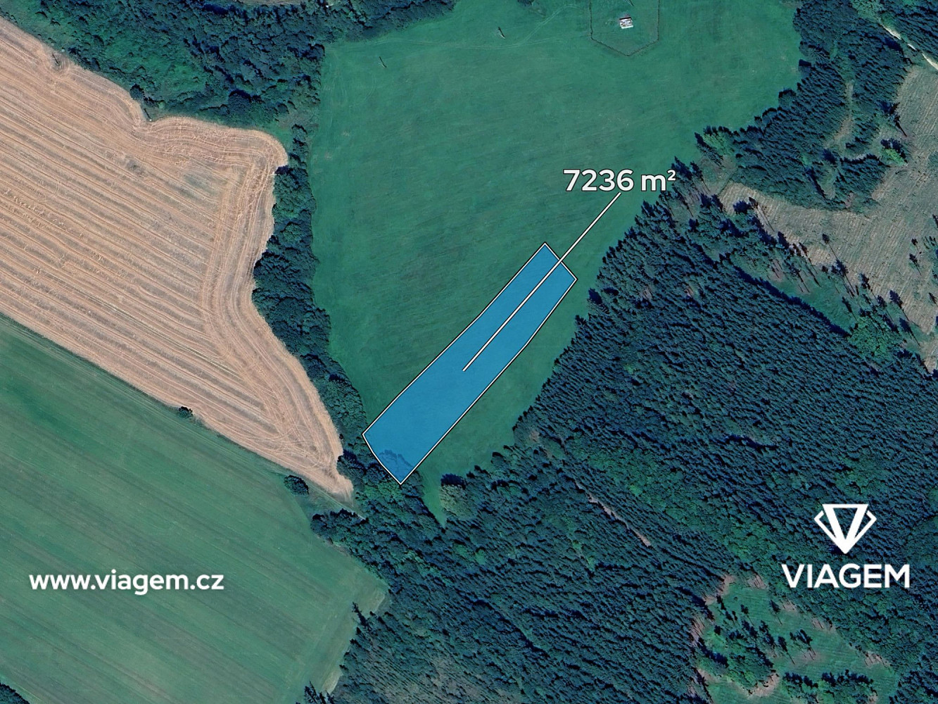 Prodej pole 1 809 m² – fotografie 2