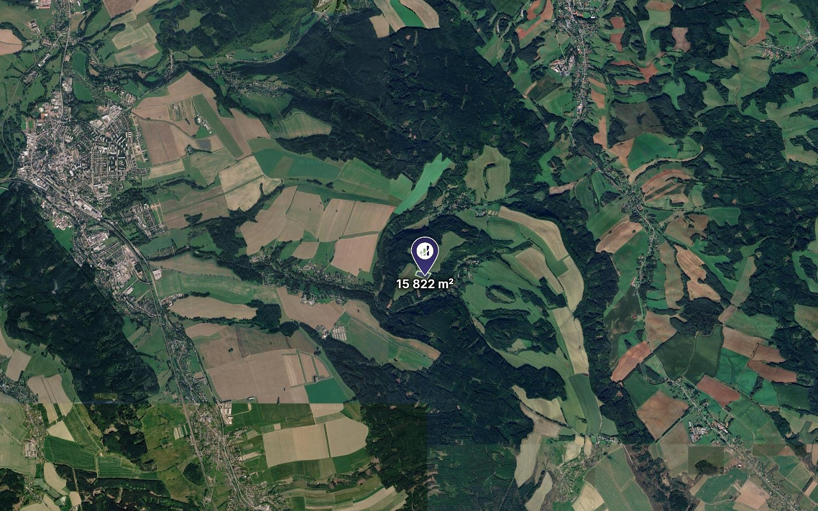 Prodej pole 15 822 m² – fotografie 2