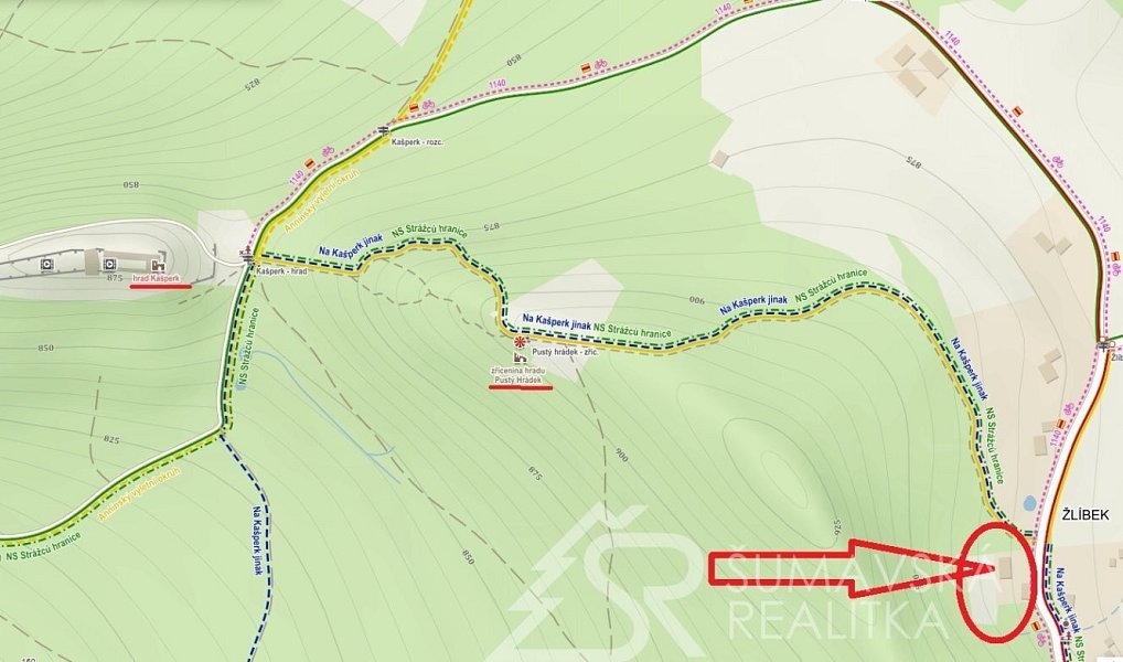 Prodej stavebního pozemku 397 m², Kašperské Hory – náhled fotky 23