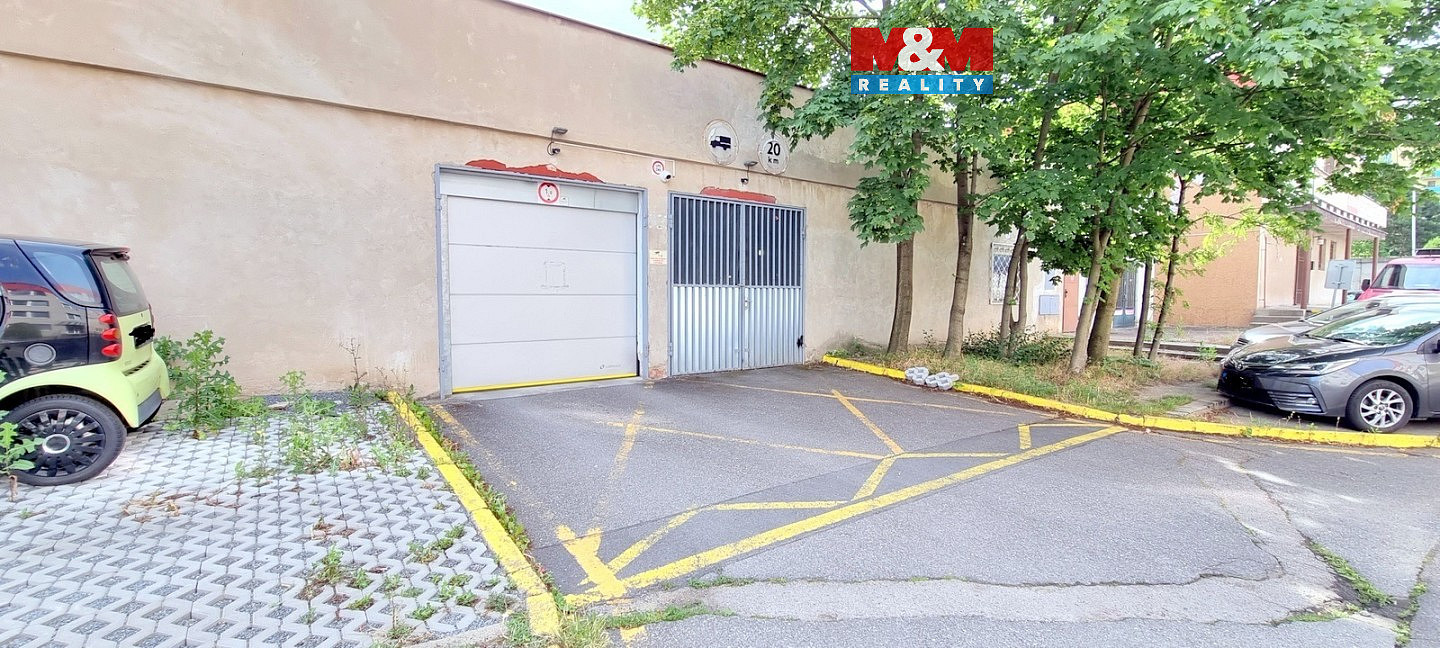 Pronájem, garážové stání, praha 12 - kamýk, ul. ve lhotce