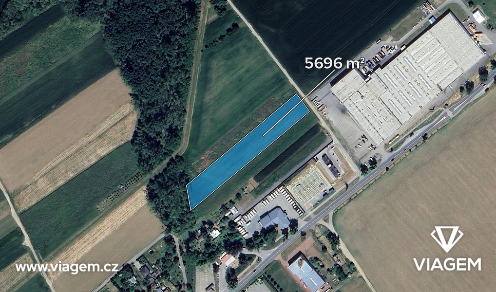 Prodej pole 854 m², Pohořelice – náhled fotky 2