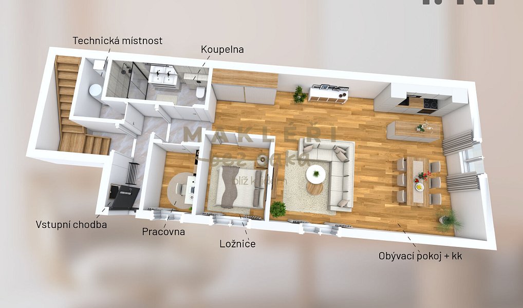 Prodej bytu atypického 81 m², Praha – náhled fotky 36