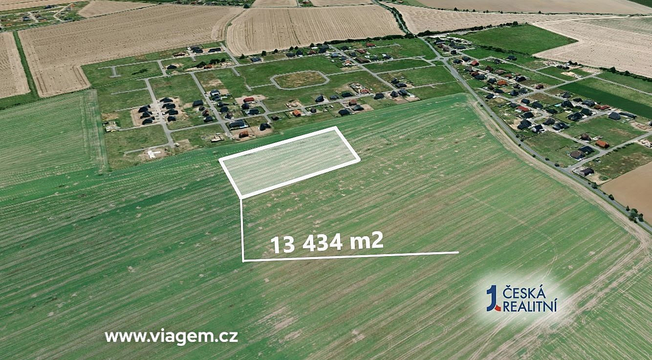 Pole 13 434 m², Podíl 29 % o výměře 3 856 m² – pohled 2