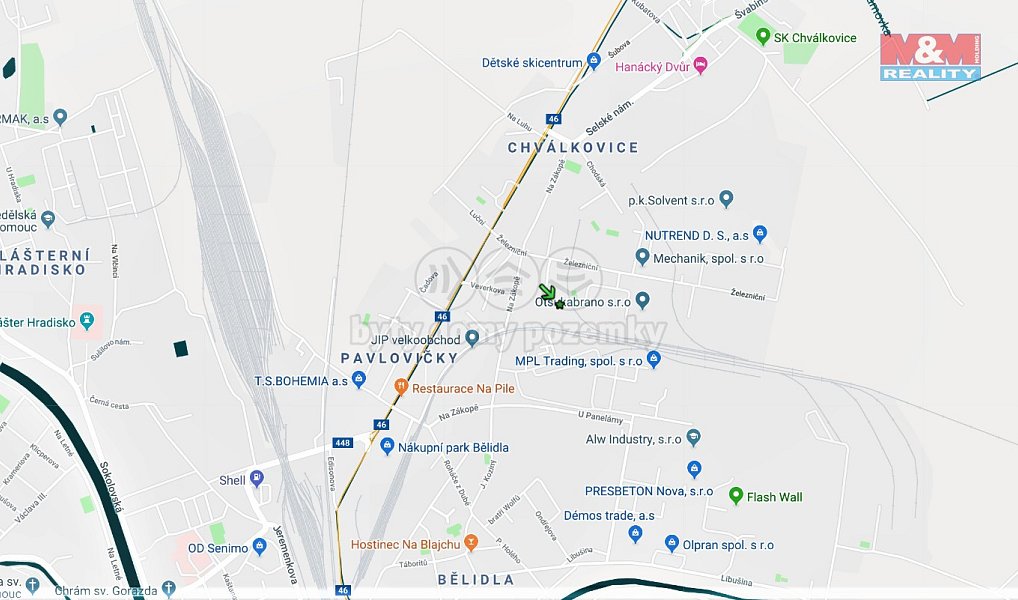Prodej stavebního pozemku 590 m², Olomouc – náhled fotky 17