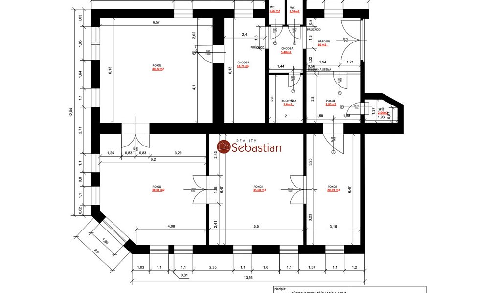 Pronájem kanceláře 182 m², Pardubice – náhled fotky 13