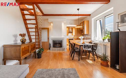 Pronájem bytu 2+kk 49 m², Slunečná, Černošice, okres Praha-západ