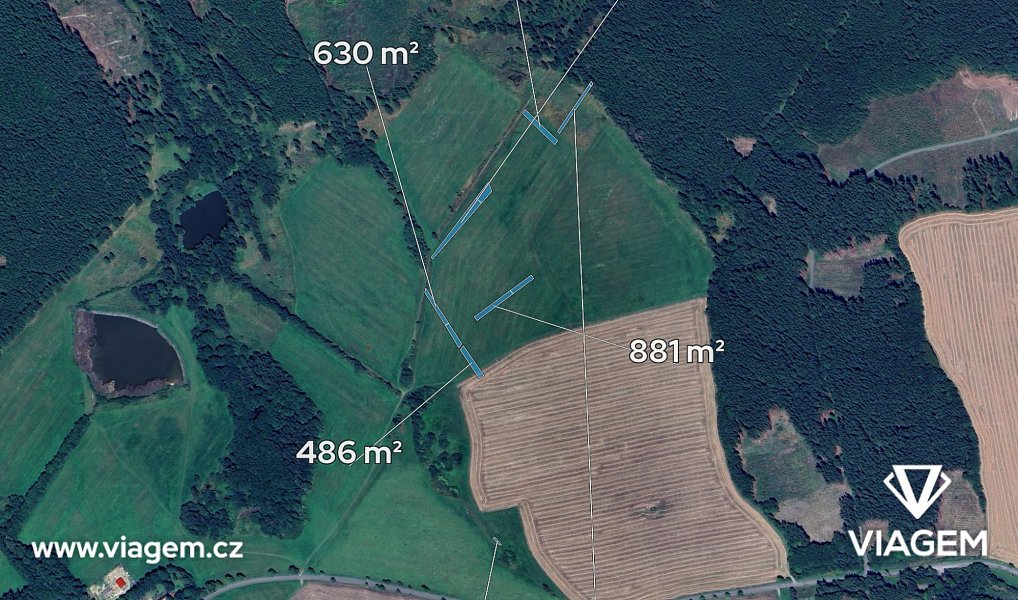 Prodej pole 4 552 m², Benešov – náhled fotky 2