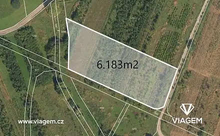 Prodej zahrady 6 183 m², Třebařov, okres Svitavy