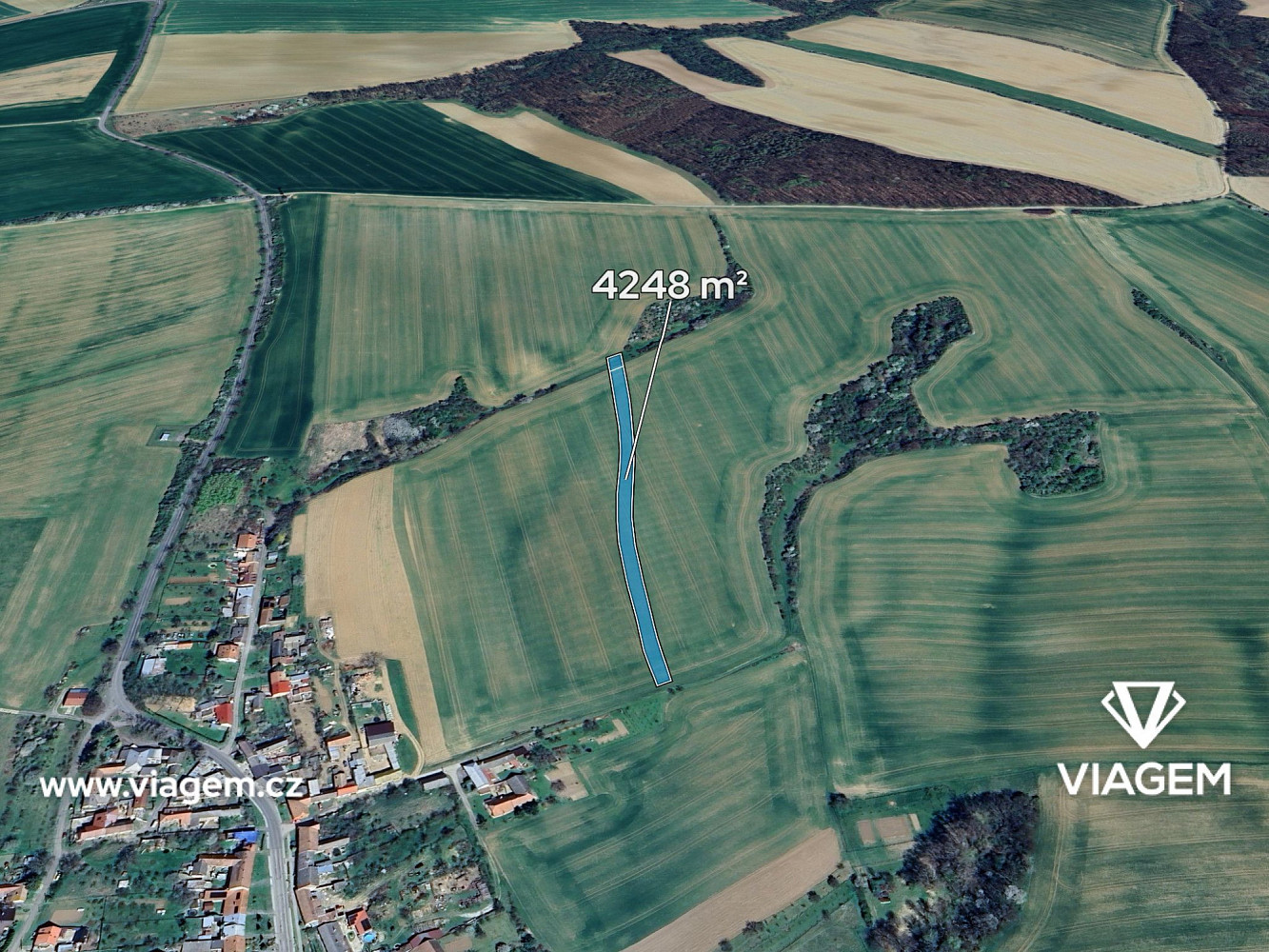 Prodej pole 1 416 m²