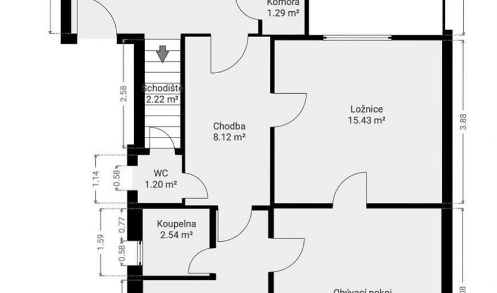 Prodej domu 131 m² s pozemkem 410 m², Pečky – náhled fotky 25