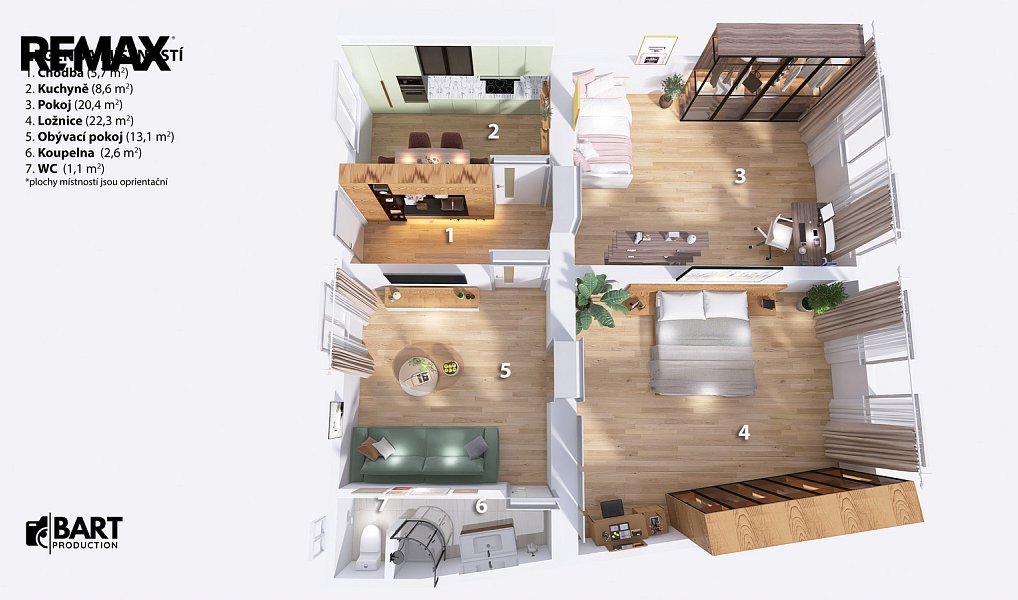 Prodej bytu 3+1 72 m², Brno – náhled fotky 2