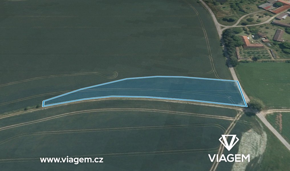 Prodej pole 1 101 m², Zvěstov – náhled fotky 2