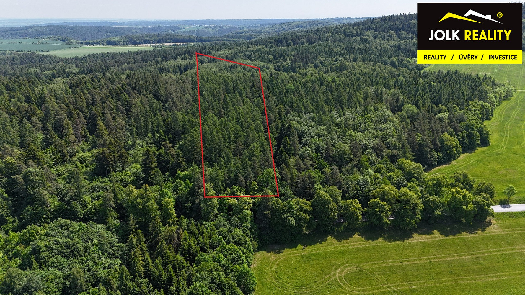 Prodej lesa 13 182 m² – fotografie 3