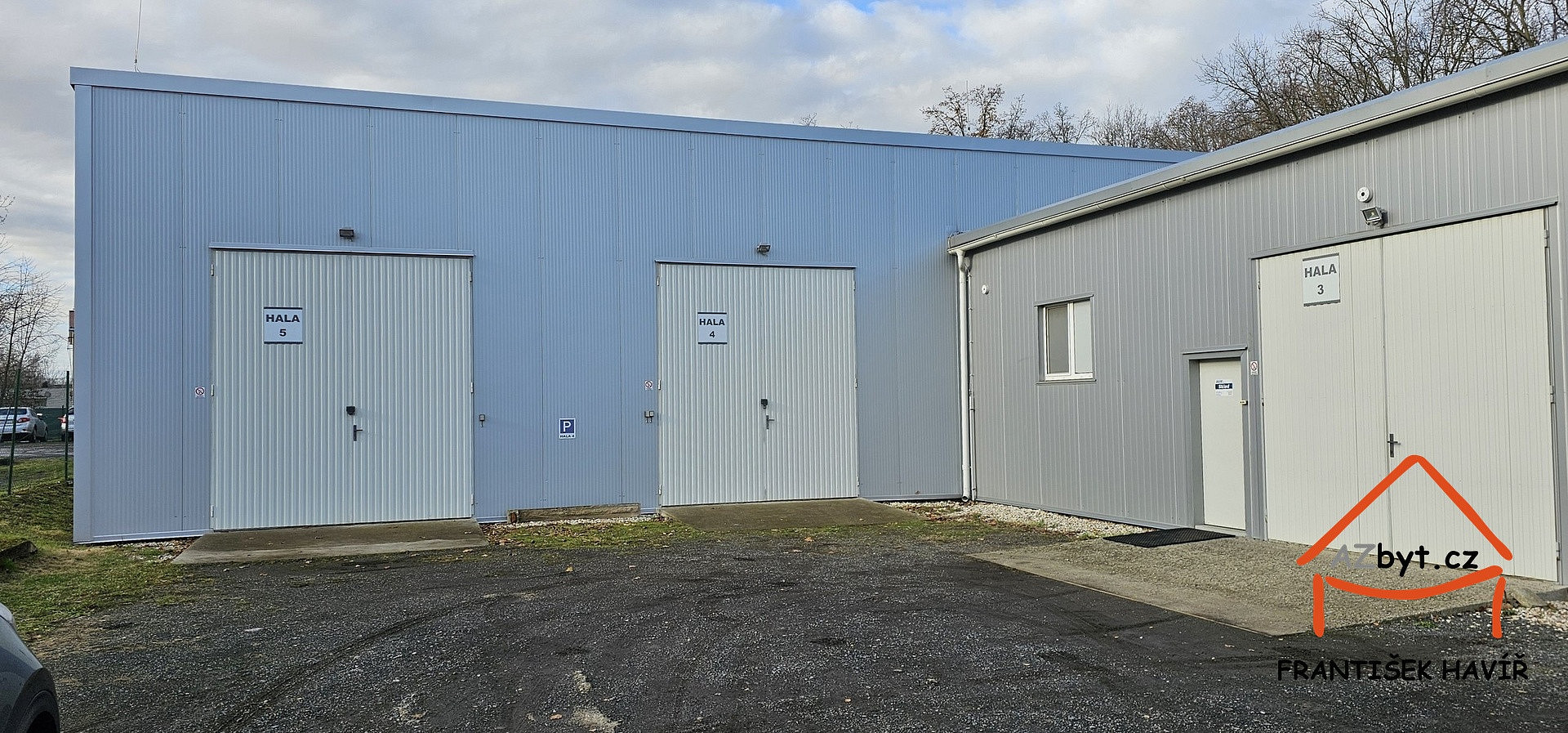 Pronájem skladovacích prostor 169 m²