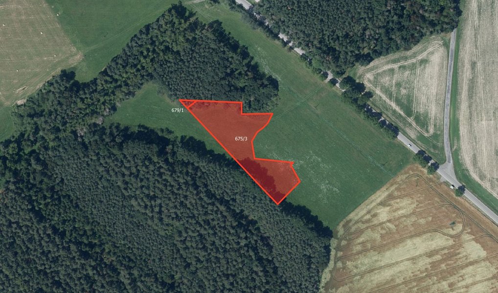 Prodej louky 8 142 m², Neveklov – náhled fotky 2