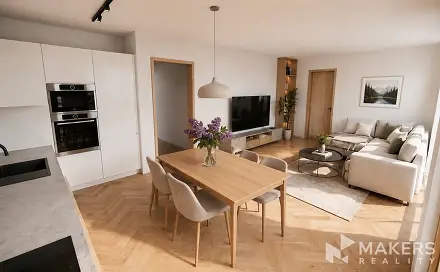 Prodej bytu 2+kk 54 m², Smržových, Praha 9 - Vysočany