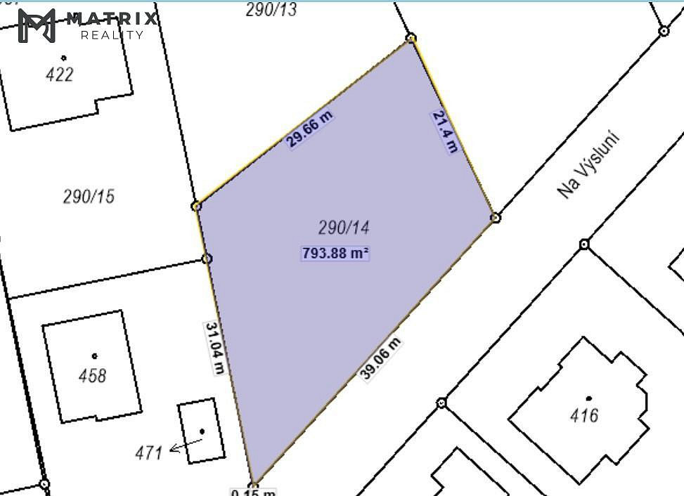 Prodej stavebního pozemku 791 m² — photo 2
