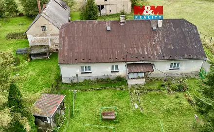 Prodej domu 200 m² s pozemkem 2 608 m², Jindřichov, okres Bruntál