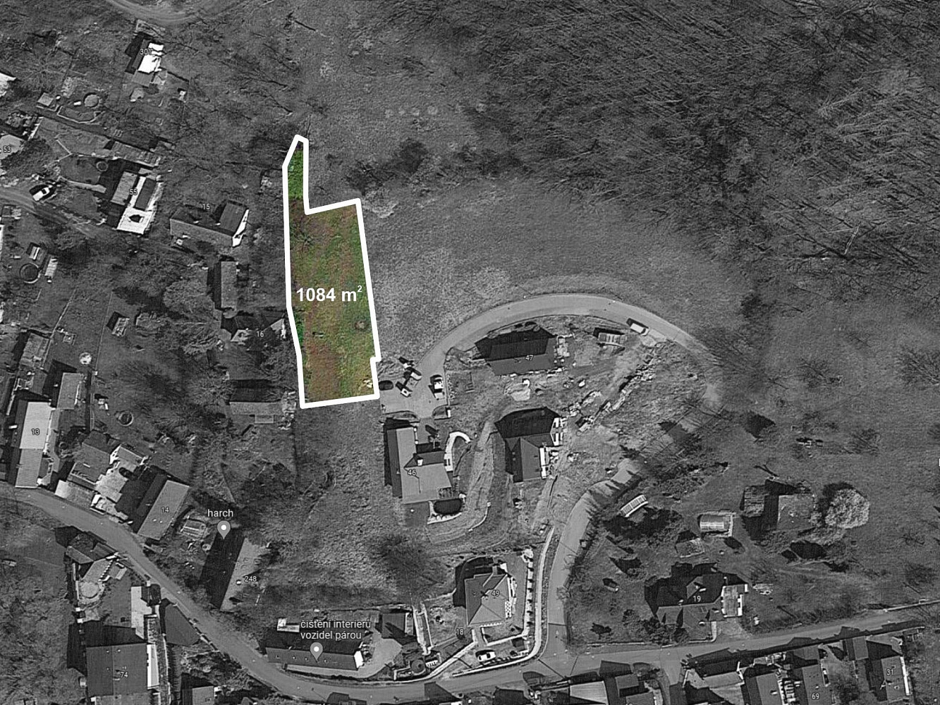 Prodej stavebního pozemku 1 084 m² – fotografie 5