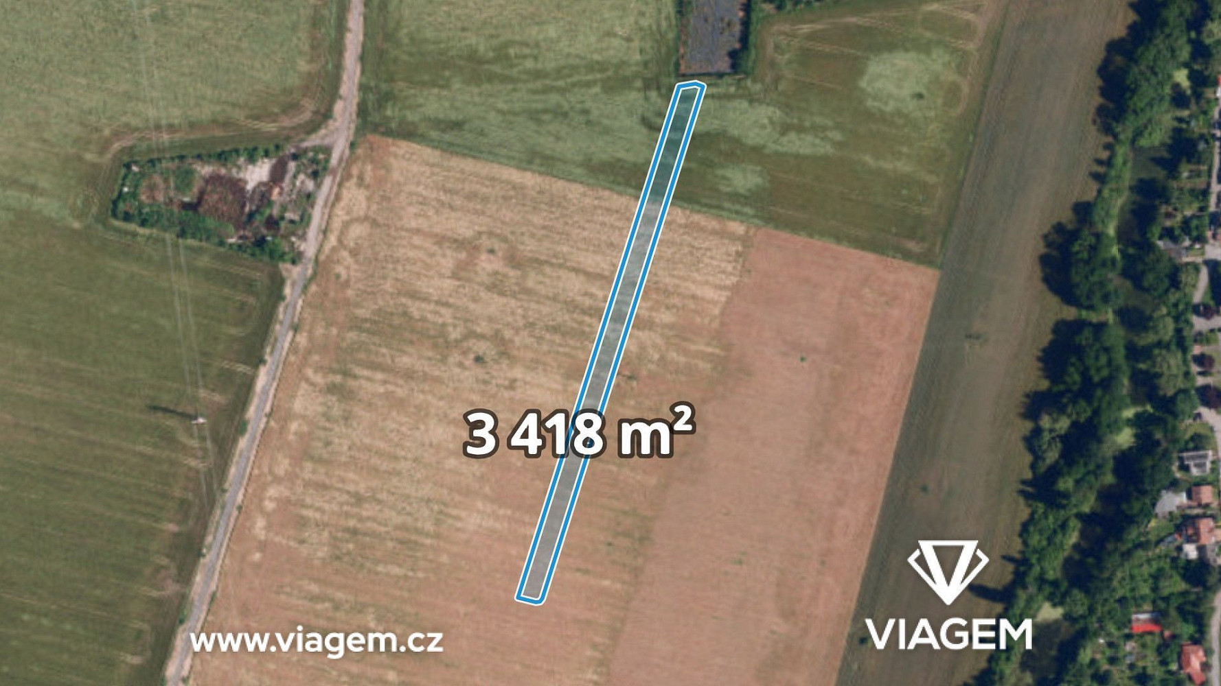 Prodej pole 569 m²