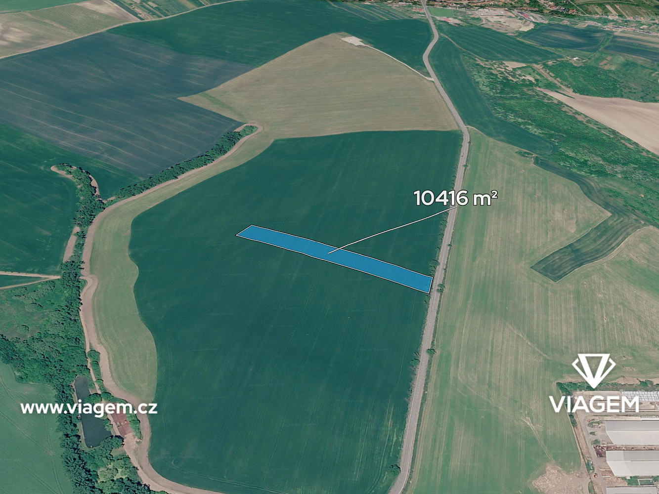 Prodej pole 2 604 m²