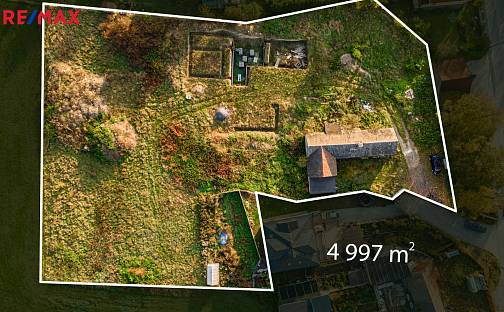 Prodej stavebního pozemku 4 997 m², Hlavní, Březová-Oleško - Březová, okres Praha-západ