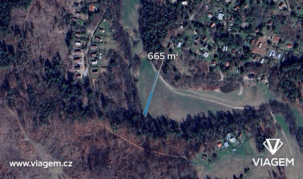 Prodej pole 665 m², Lipová – náhled fotky 2